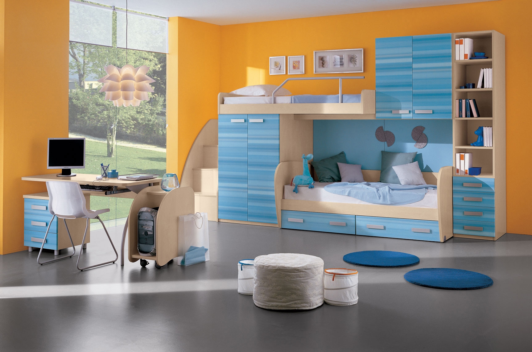 выбрать цвет детской мебели